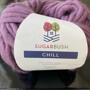 “Chill” Wool Yarn by Sugarbush. Super bulky